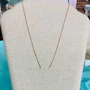 Dainty Gold Arrow Necklace